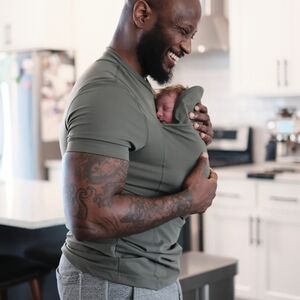 Lalabu Gray Dad Shirt - NWT